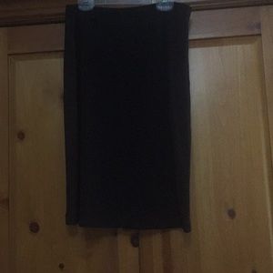 Chocolate Brown Gap skirt